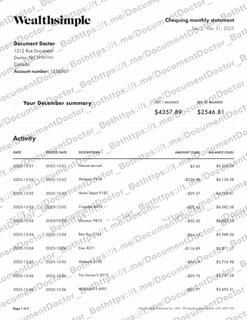 BS Debit Wealthsimple (ENG)
